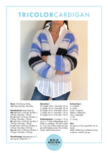 Last inn bildet i Galleri-visningsprogrammet, TRICOLOR CARDIGAN
